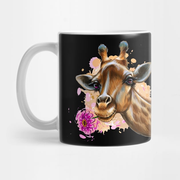 Cute Giraffe by Mako Design 